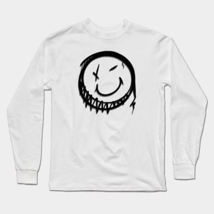 Smile / Broken smile / Emoji Long Sleeve T-Shirt